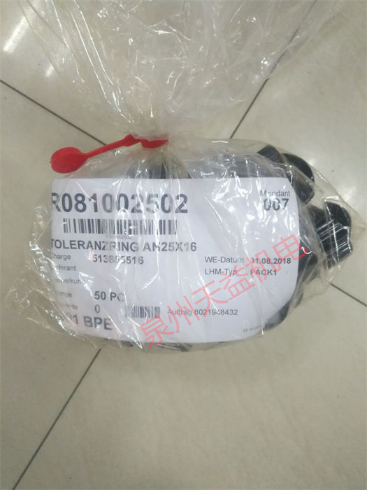 天益機(jī)電力士樂工業(yè)產(chǎn)品 "VT3002-1-2X 48F" "R081002502" "R911341794 RKL0019 020" "DBETE-62 315G24K31A1M" 