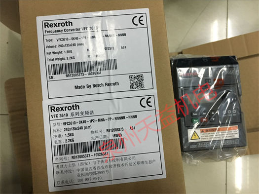 天益機(jī)電力士樂工業(yè)產(chǎn)品"LFA25D8-71 FJ3 1" "VFC3610系列變頻器" "R900027976 AB32-10 1E230" "R159012000 2" 