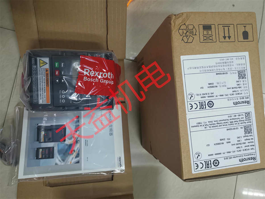 天益機電力士樂工業(yè)產品"PV7-1A 63-71RE07MC0-16" "VFC3610-OK75-1P2-MNA-7P-NNNNN-NNNN" "Z3DR6VP2-10 200MSV" "R9012
