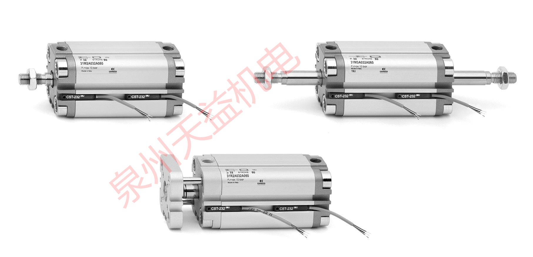 天益機(jī)電Camozzi氣動(dòng)產(chǎn)品"31R2A032A060" "63MT2C050A0150" "31M3A032A060"