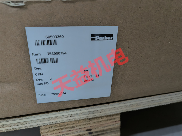 天益機(jī)電供應(yīng) PARKER 2024工業(yè)產(chǎn)品   "P1F-S050MS-0200-0000" "T53900794" "100-18-BX" "P3YKA00ESE" 